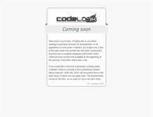 Tablet Screenshot of codelanx.com